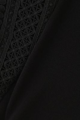 ◆レースドッキングニットトップス（０７７４２７０７００）