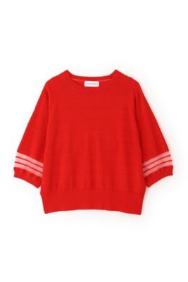 ◆ブークレボーダーニット（０７７４２７０７０１）