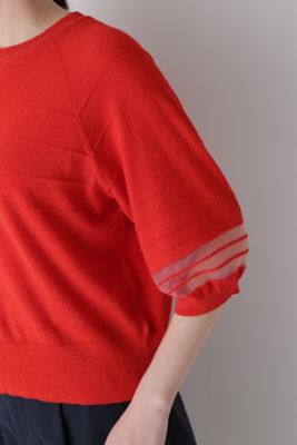◆ブークレボーダーニット（０７７４２７０７０１）
