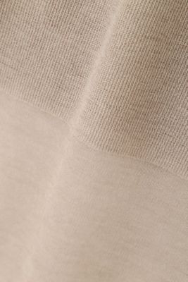◆シアーパネルニットプルオーバー（０７７４２７０８０３）
