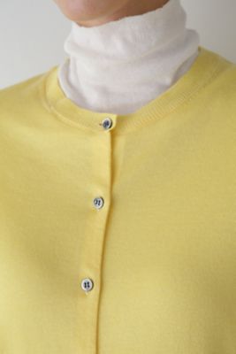 ◆ベーシッククルーネックカーディガン（０７７４２７０９００）
