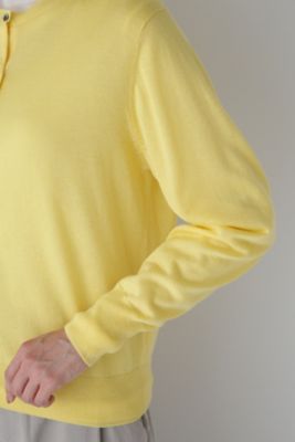 ◆ベーシッククルーネックカーディガン（０７７４２７０９００）