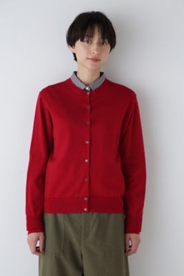 ◆ベーシッククルーネックカーディガン（０７７４２７０９００）