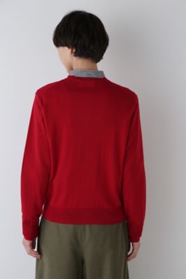 ◆ベーシッククルーネックカーディガン（０７７４２７０９００）