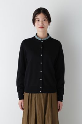 ◆ベーシッククルーネックカーディガン（０７７４２７０９００）