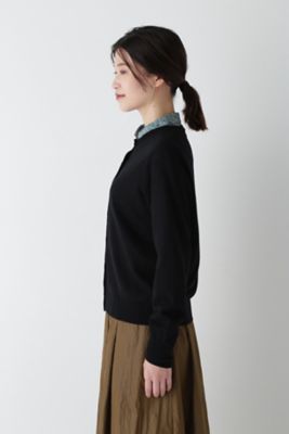 ◆ベーシッククルーネックカーディガン（０７７４２７０９００）