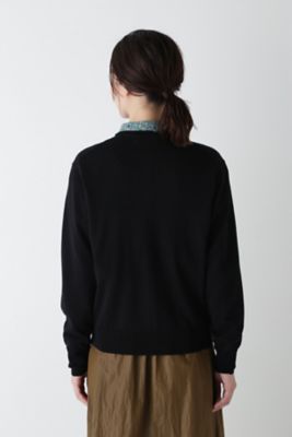 ◆ベーシッククルーネックカーディガン（０７７４２７０９００）