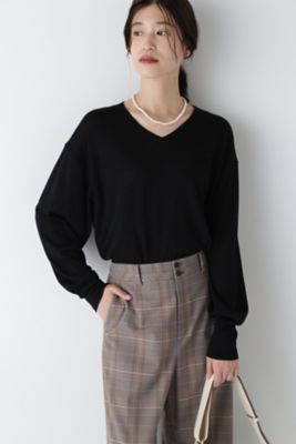◆ベーシックＶネックプルオーバー（０７７４２７０９０１）