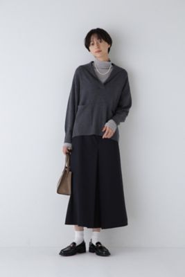 ◆衿付きニット（０７７４２７０９０４）