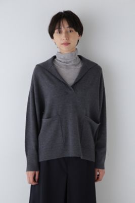 ◆衿付きニット（０７７４２７０９０４）
