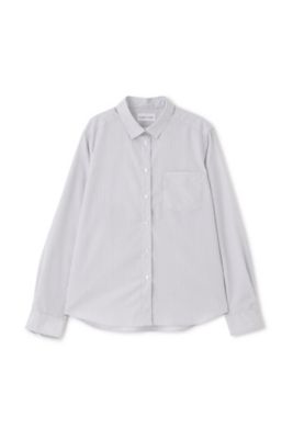 ◆ベーシックカラーストライプシャツ（０７７５１１０１０５）