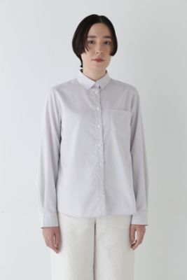 ◆ベーシックカラーストライプシャツ（０７７５１１０１０５）