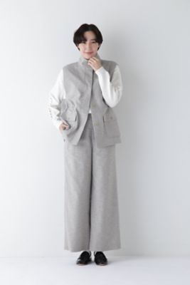 ◆リングミックスツィードアノラックジレ（０７７５１１０２０７）