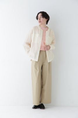 ◆製品染めフーディーブラウス（０７７５１１０３０１）