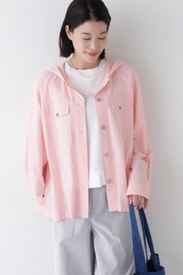 ◆製品染めフーディーブラウス（０７７５１１０３０１）