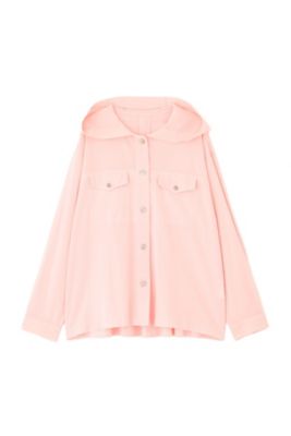 ◆製品染めフーディーブラウス（０７７５１１０３０１）