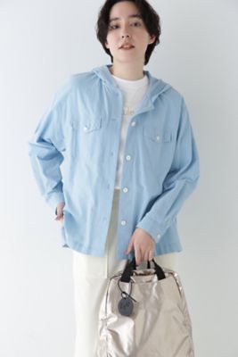 ◆製品染めフーディーブラウス（０７７５１１０３０１）