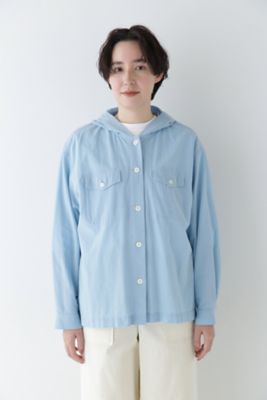 ◆製品染めフーディーブラウス（０７７５１１０３０１）