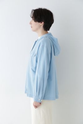 ◆製品染めフーディーブラウス（０７７５１１０３０１）