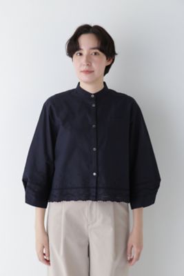 ◆ヴィンテージ風レースブラウス（０７７５１１０３０５）