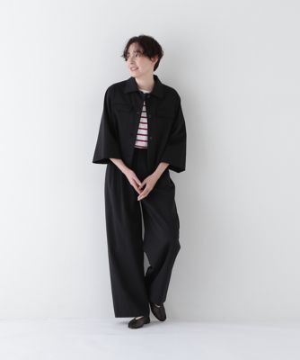 ◆コットンナイロンポンチＳＴブラウス（０７７５１１０３１８）