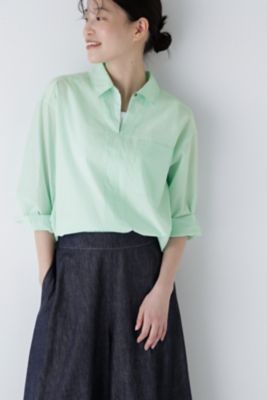 ◆エアリーコットンスキッパープルオーバー（０７７５１１０４０１）