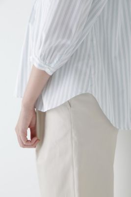 ◆ドビーストライプブラウス（０７７５１１０４０４）