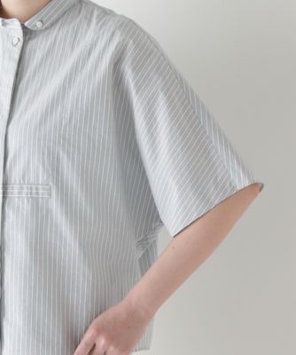 ◆ストライプローンカレンダードルマンボザムシャツ（０７７５１１０５０２）