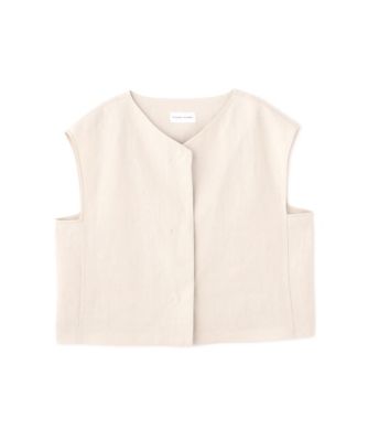◆リネンボックスブラウス（０７７５１１０５０５）