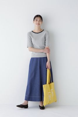 ◆ライトオンスデニムフレアースカーチョ（０７７５１２０４００）