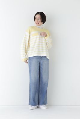 ワイドデニム（０７７５１３０１００）