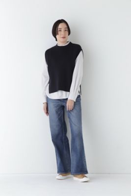 ワイドデニム（０７７５１３０１００）