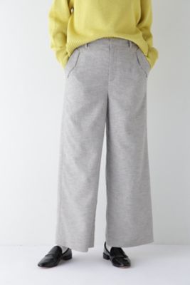 ＜human woman (Women)＞◆リングミックスツィードセミワイドパンツ（０７７５１３０２００）