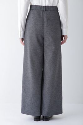 ◆リングミックスツィードセミワイドパンツ（０７７５１３０２００）