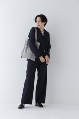 ◆Ｐレーヨン麻ポプリンマーベルトセミワイドパンツ（０７７５１３０３０２）
