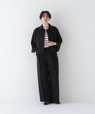 ◆コットンナイロンポンチＳＴタックパンツ（０７７５１３０３０６）