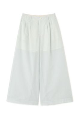 ◇エアリーコットンタックワイドパンツ（0775130403