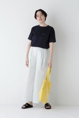 ◇エアリーコットンタックワイドパンツ（0775130403