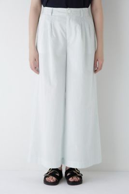 ◆エアリーコットンタックワイドパンツ（０７７５１３０４０３）