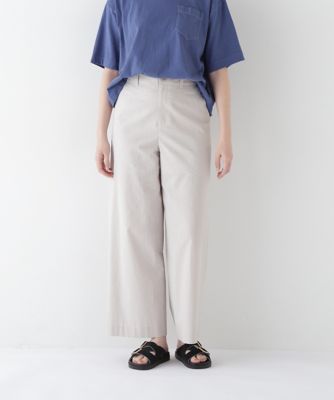 ＜human woman (Women)＞◆シアサッカーストライプセミワイドパンツ（０７７５１３０５００）