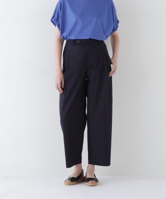 ◇ドビーストレッチワンタックセミワイドパンツ