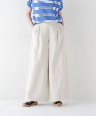 ＜human woman (Women)＞◆リネンタック入りバギーパンツ（０７７５１３０５０３）