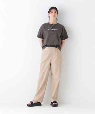 ◆クールマックス混ストレートパンツ（０７７５１３０６０１）