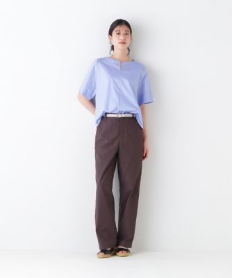 ◆クールマックス混ストレートパンツ（０７７５１３０６０１）