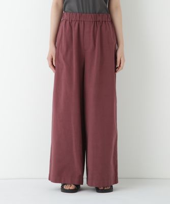 ◆コットンリネンウェザー近江晒シェフパンツ（０７７５１３０６０２）