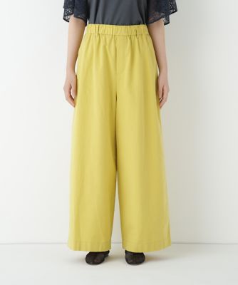 ◆コットンリネンウェザー近江晒シェフパンツ（０７７５１３０６０２）