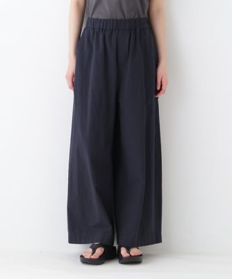 ◆コットンリネンウェザー近江晒シェフパンツ（０７７５１３０６０２）