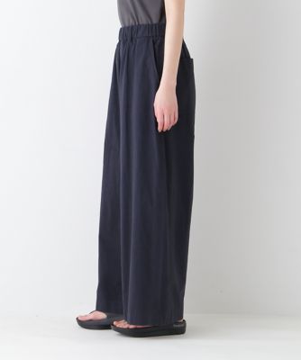 ◆コットンリネンウェザー近江晒シェフパンツ（０７７５１３０６０２）