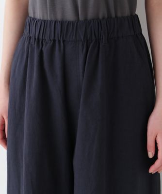 ◆コットンリネンウェザー近江晒シェフパンツ（０７７５１３０６０２）