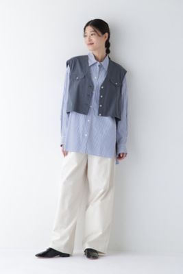 ◆コットンワッシャー２ＷＡＹジレセットワンピース（０７７５１４０２０１）